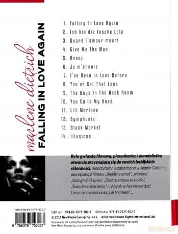 Marlene Dietrich (booklet)