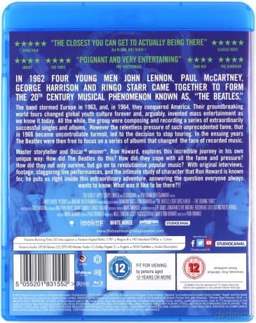 The Beatles: Eight Days A Week