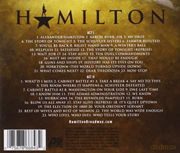 Hamilton soundtrack (Lin-Manuel Miranda)