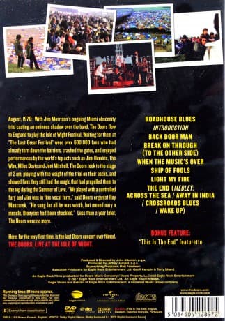 The Doors: Live At The Isle Of Wight Festival 1970