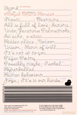 Bjork: Vespertine Live At Royal Opera House