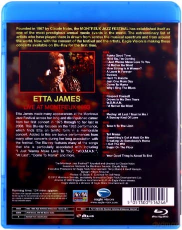 Etta James: Live At Montreux 1993