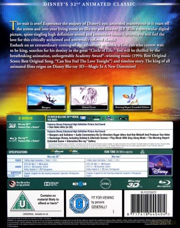 The Lion King (Król Lew) (Disney)