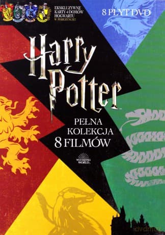 Harry Potter. Pełna Kolekcja 8 Filmów (Edycja Specjalna z kartami)
