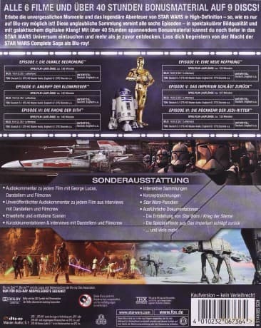 Gwiezdne Wojny: Kompletna Saga I-VI (Star Wars)