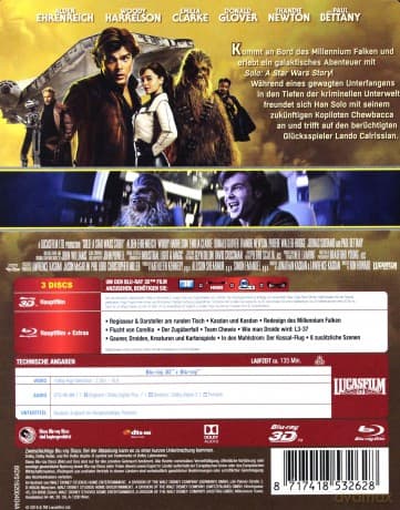 Han Solo: Gwiezdne wojny - historie (steelbook)