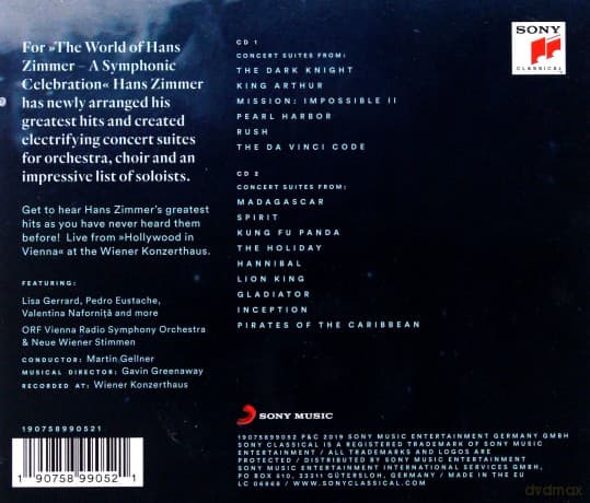 Hans Zimmer: The World of Hans Zimmer - A Symphonic Celebration