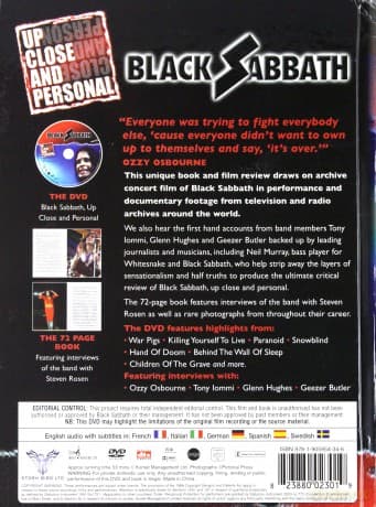 Black Sabbath: Up Close And Personal