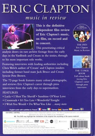 Eric Clapton: Music In Review (booklet)