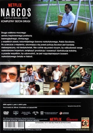 Narcos Kolekcja Sezony 1-3 Pakiet