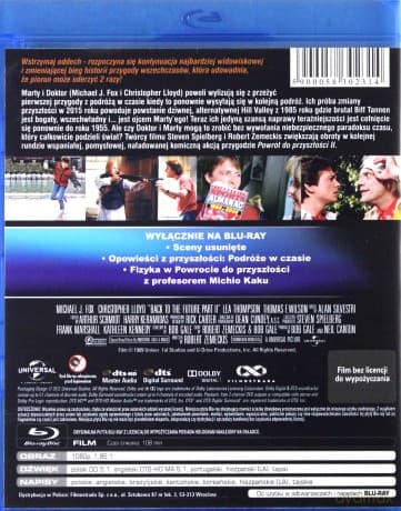 Powrót do przyszłości Trylogia Pakiet