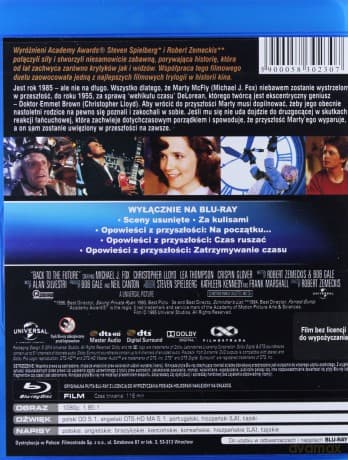 Powrót do przyszłości Trylogia Pakiet