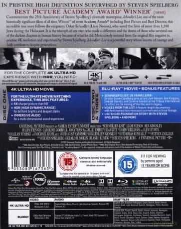 Lista Schindlera (25th Anniversary Edition)