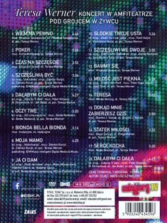 Teresa Werner: Koncert w Amfiteatrze pod Grojcem w Żywcu