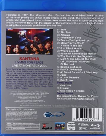 Carlos Santana: Live At Montreux