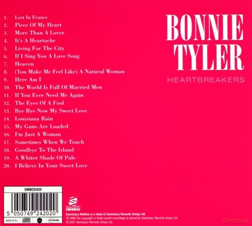 Bonnie Tyler: Heartbreakers (digipack)