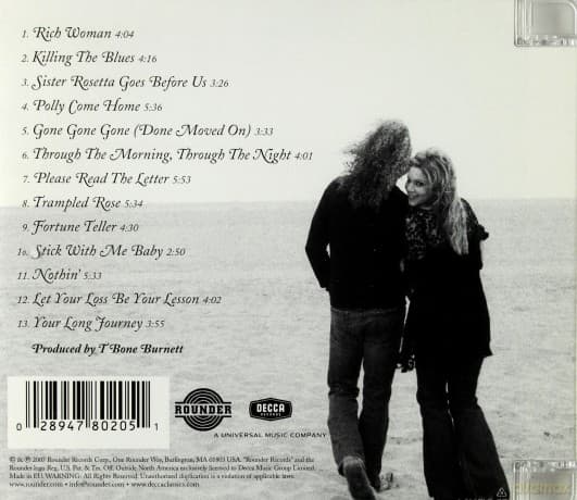 Robert Plant Alison Krauss: Raising Sand
