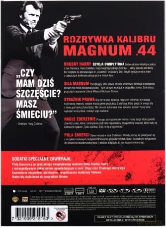 Clint Eastwood Kolekcja: Brudny Harry / Siła magnum / Strażnik prawa / Nagłe zderzenie / Pula śmierci