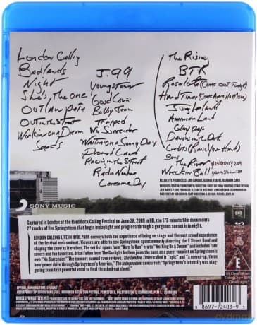 Bruce Springsteen & The E St: London Calling: Live In Hyde Park
