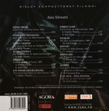 Wielcy Kompozytorzy Filmowi 10: Alan Silvestri (booklet)