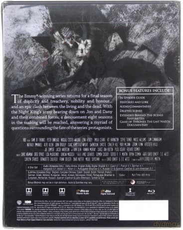 Gra o Tron Sezon 8 (steelbook)