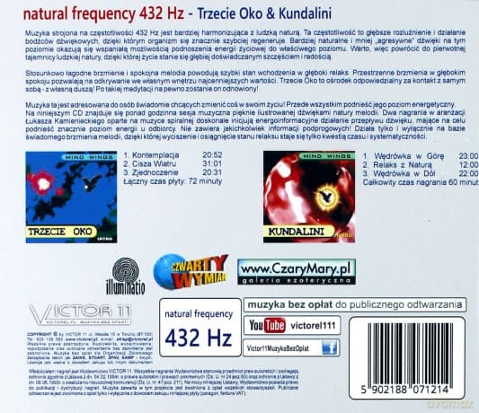 Trzecie Oko & Kundalini, 432 HZ