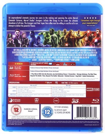 Avengers: Infinity War (Avengers: Wojna bez granic)