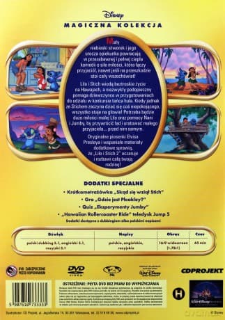 Lilo i Stich 2 - Mały feler Sticha (Magiczna Kolekcja) (Disney)