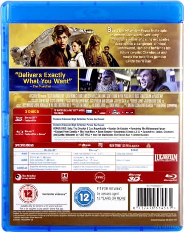 Solo: A Star Wars Story 3D (Han Solo: Gwiezdne wojny - historie)