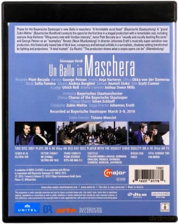 Verdi: Un Ballo In Maschera
