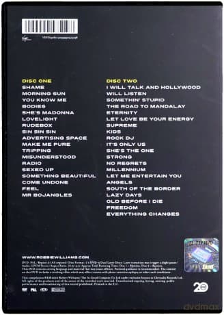 Robbie Williams: In And Out Consciousness (Limited Edition)