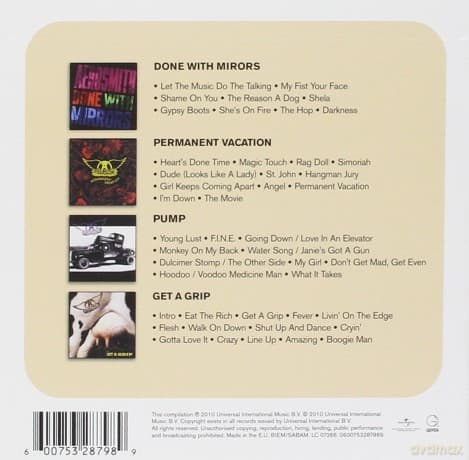 Aerosmith: Aerosmith x4: Permanent Vacation / Pump / Get A Grip / Done With The Mirrors (ecopack)