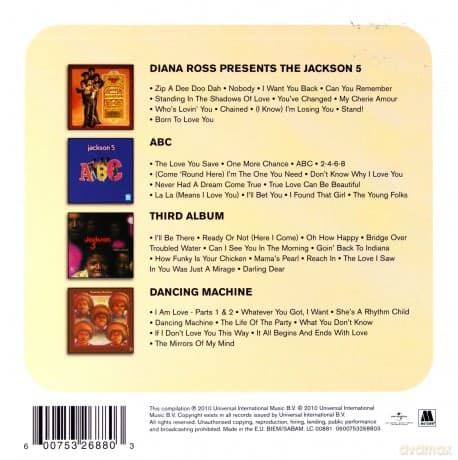 Jackson 5: Jackson 5 X4: Diana Ross Presents The Jackson 5 / Abc / Third Album / Dancing Machine