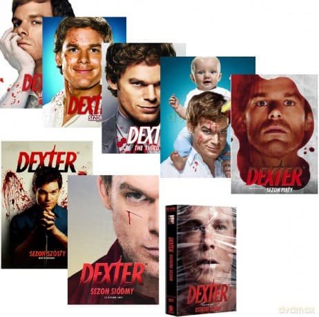 Dexter sezony 1-8 Pakiet