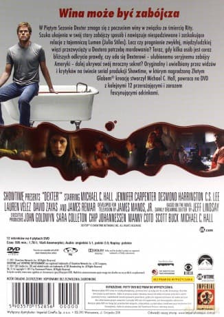 Dexter sezony 1-8 Pakiet