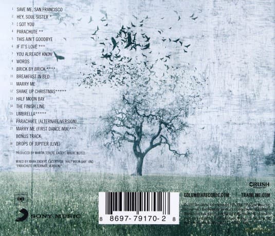 Train: Save Me, San Francisco (Golden Gate Edition)