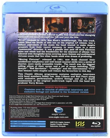 Rush: 2112 & Moving Pictures Classic Album