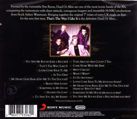 Dead Or Alive: That's The Way I Like It: The Best of Dead Or Alive