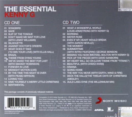 Kenny G: The Essential Kenny G (Essential Rebrand)