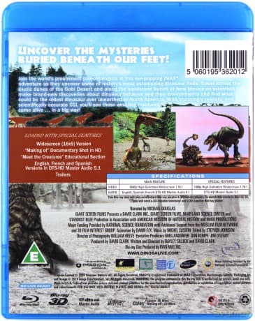 Dinosaurs Alive! 3D (Dinozaury żyją 3D)