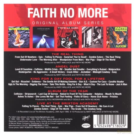 Faith No More: Original Album Series