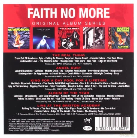 Faith No More: Original Album Series