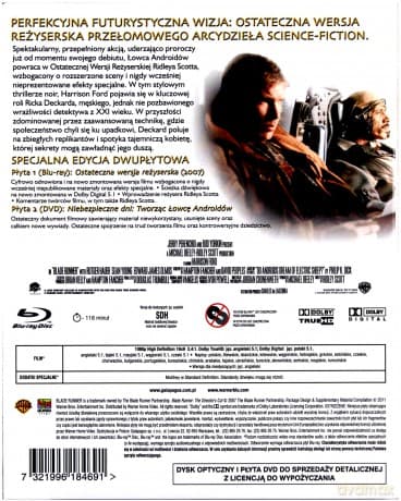 Łowca androidów: Ostateczna wersja reżyserska (Premium Collection)