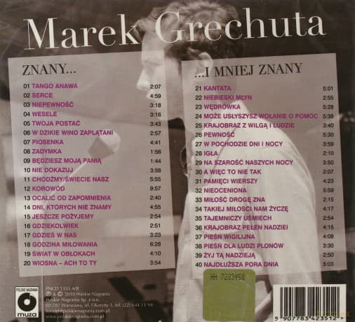 Marek Grechuta: 40 Piosenek (digipack)