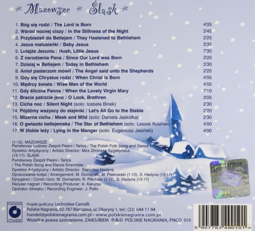 Mazowsze Śląsk: Christmas Carols (Najpiękniejsze kolędy) (digipack)