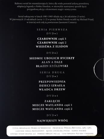 Robin Hood Sezony 1 i 2 (Robin z Sherwood)