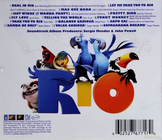 Rio soundtrack