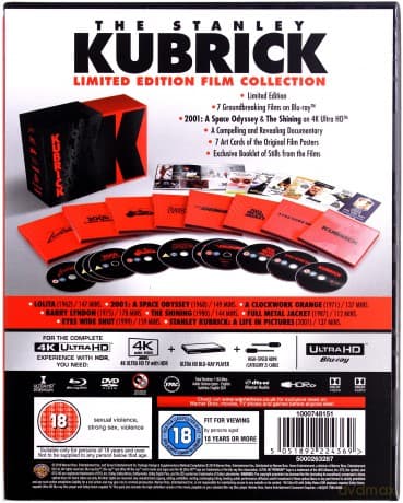 Stanley Kubrick: Limited Edition Film Collection