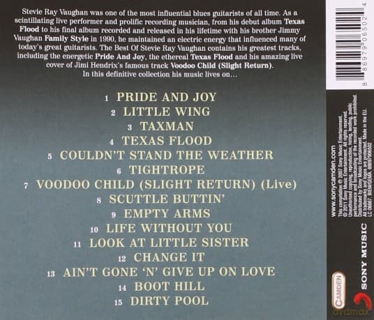 Stevie Ray Vaughan: The B4est Of