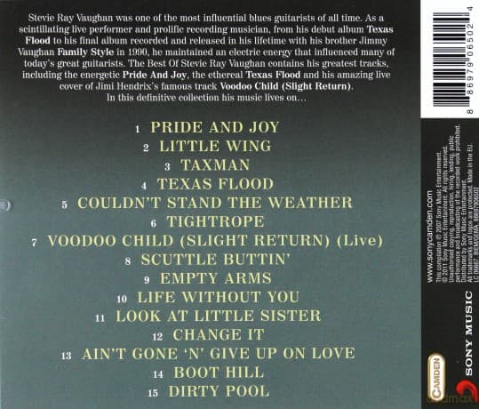 Stevie Ray Vaughan: The B4est Of